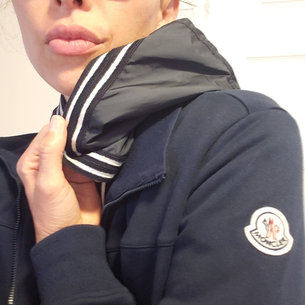 Perfect Moncler double zip hoodie